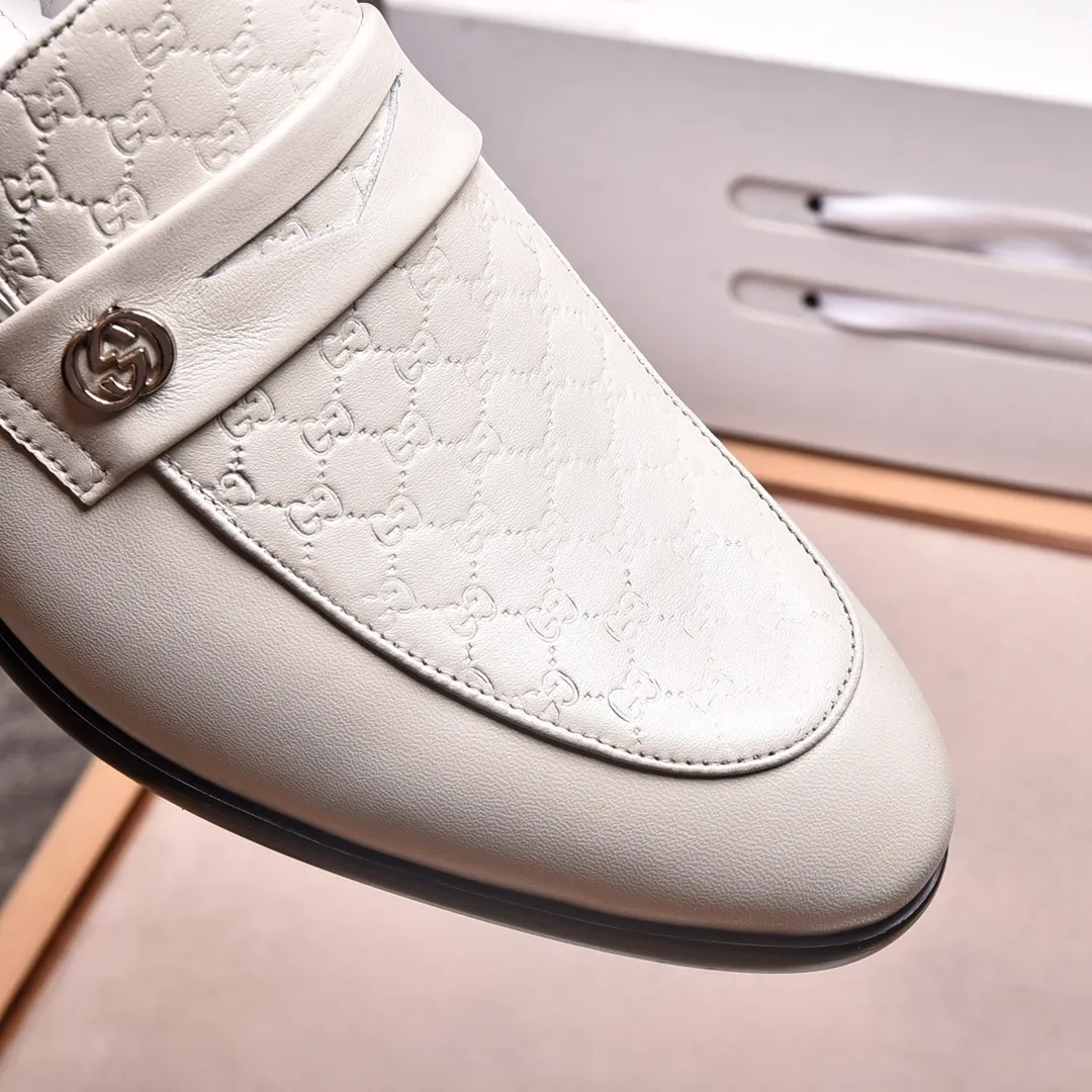 Men's shoes💰540📛📛Original (water-dyed cowhide) Gucci GUCCI official website formal shoes🌀 Italian🇮🇹imported cowhide➕top imported water-dyed cowhide lining💋Finely handmade original bottom, the real thing looks better when photographed in person Standard size 38-44